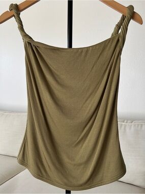 Womens Off The Shoulder Top Slim Fit Stretchy Tank Top